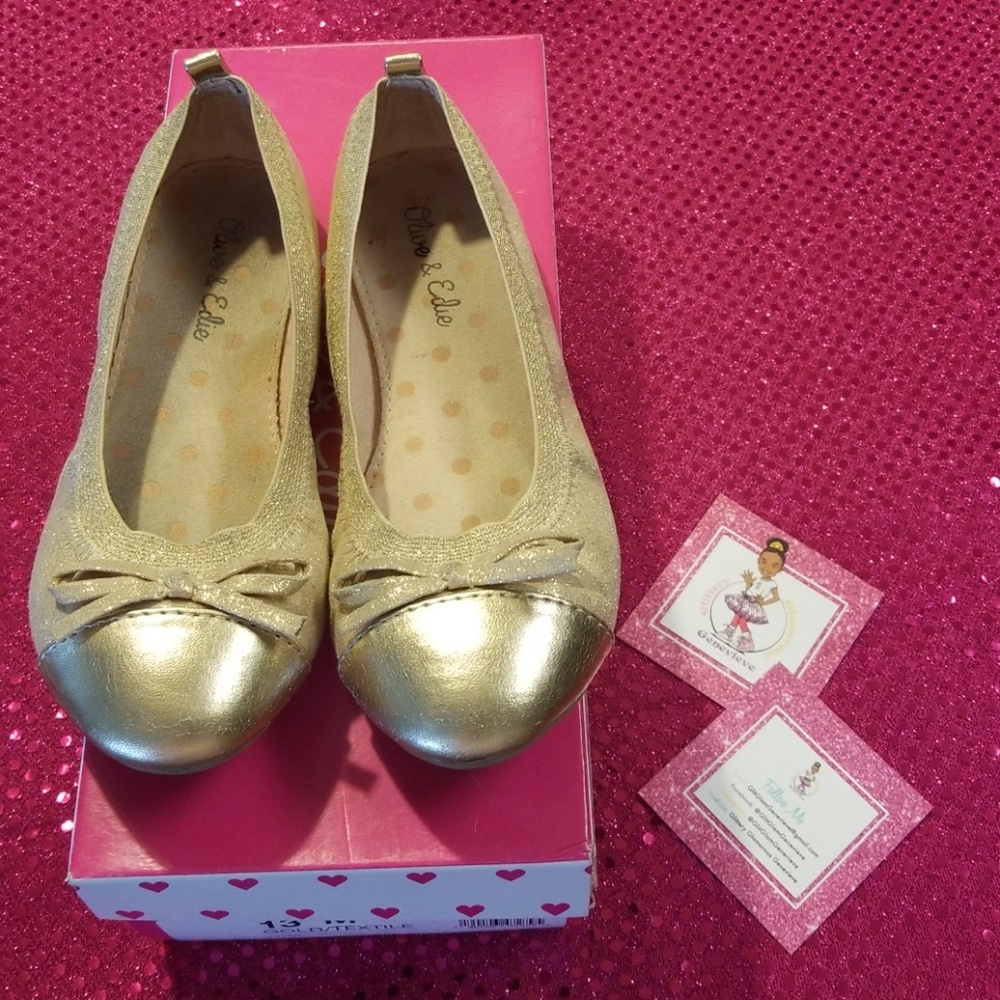 Glittery Ballet Flats!